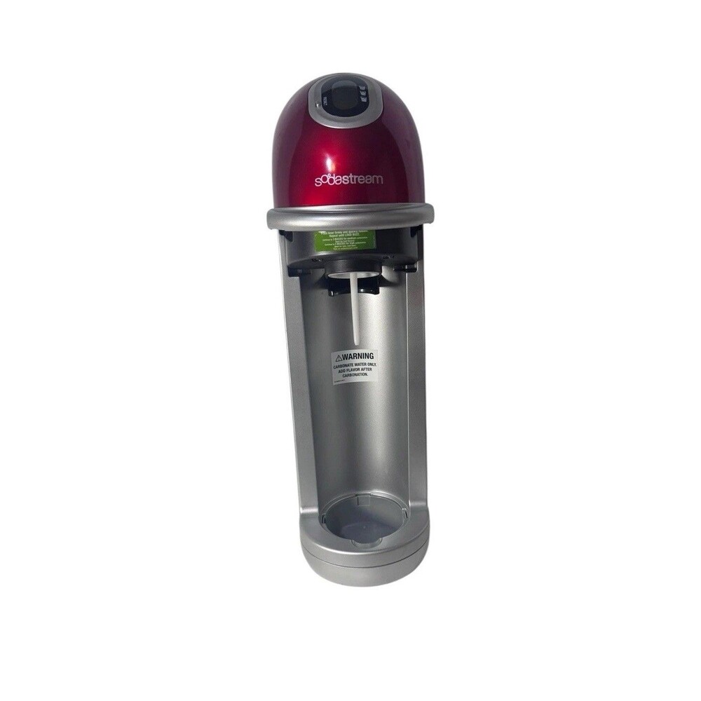 Sodastream FZ9001 Fizz Red Sparkling Water/ Soda Maker